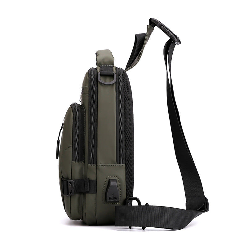 Crossbody Bags Men Multifunctional Backpack Shoulder Chest Bags null