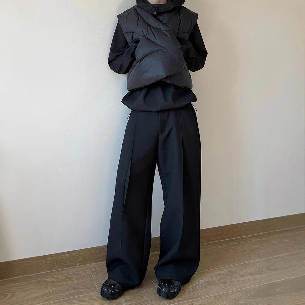 Irregular Vest Coat Thickened Cotton Padded Coat