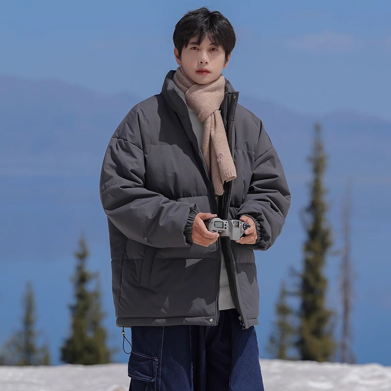 Nouvelle Veste Rembourrée en Coton Lâche pour l'Automne et l'Hiver