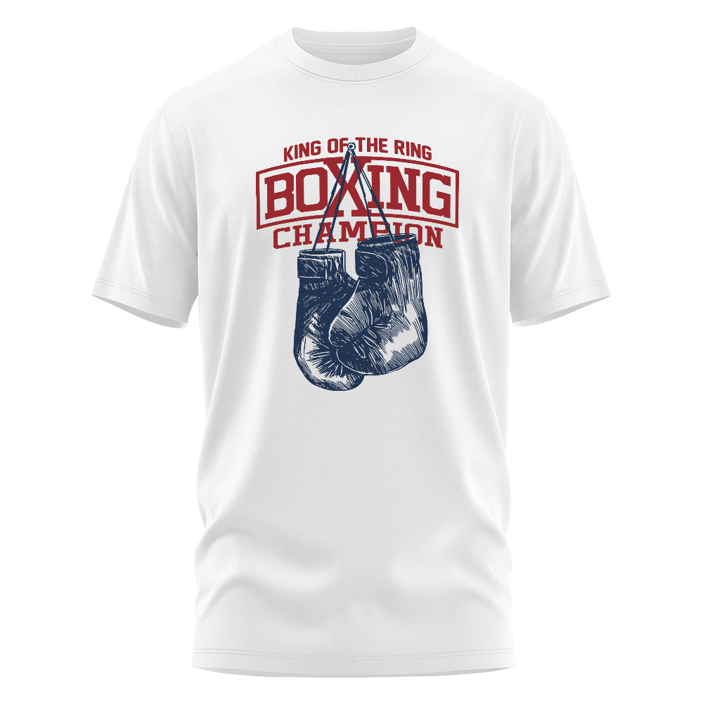 Boxing Printed T-shirt For Men And Women