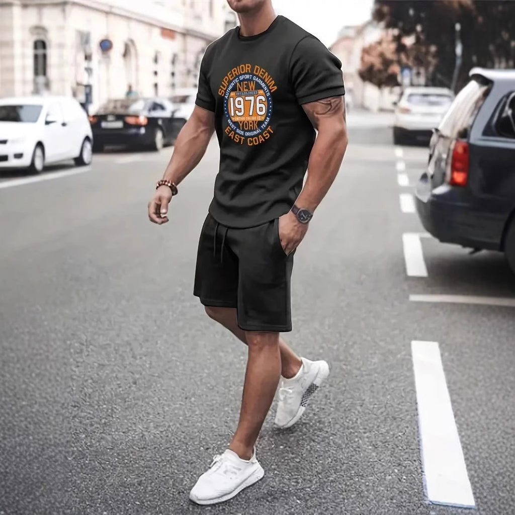 3d Printing Fashion Men's Casual Loose Outfit