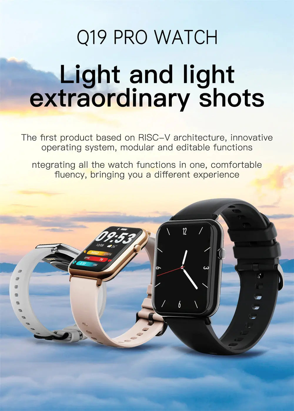 Smart waterproof watch null