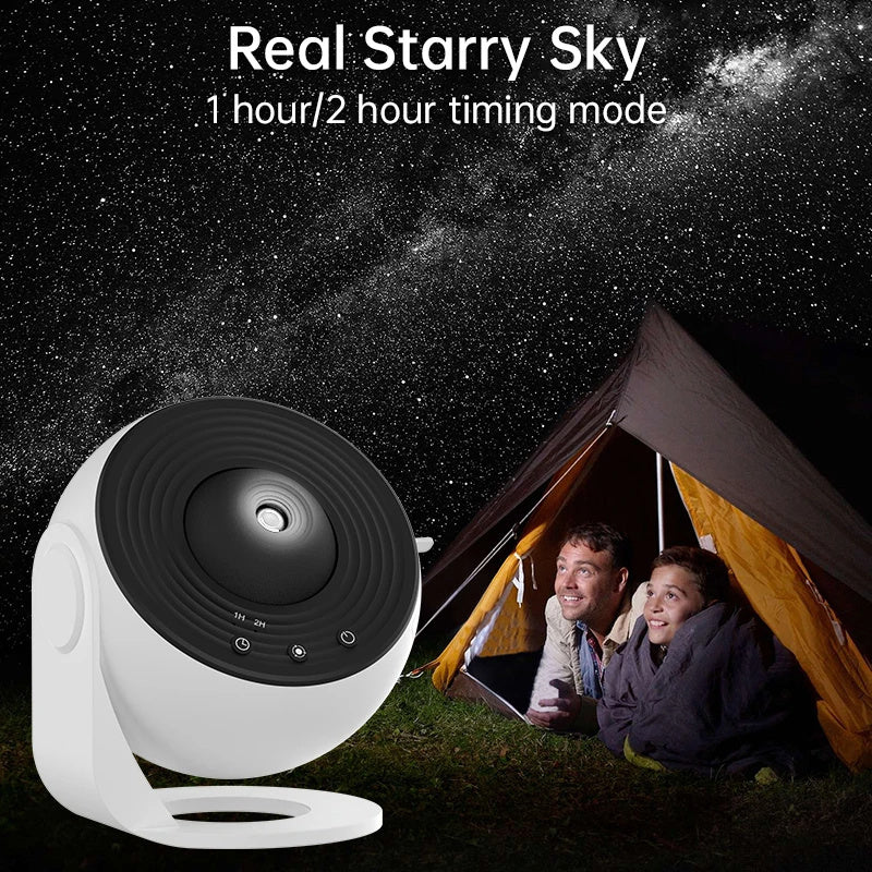 Night Light Galaxy Projector Starry Sky Projector 360 Rotate Planetarium Lamp For Kids Bedroom Valentines Day Gift Wedding Deco null