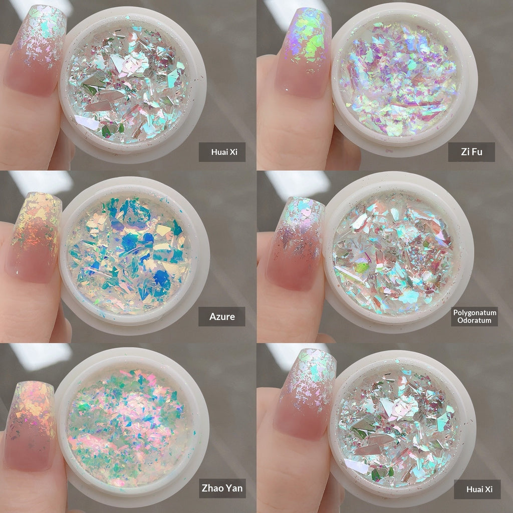 Nail Glitter Powder For A Dazzling Eye-catching Manicure