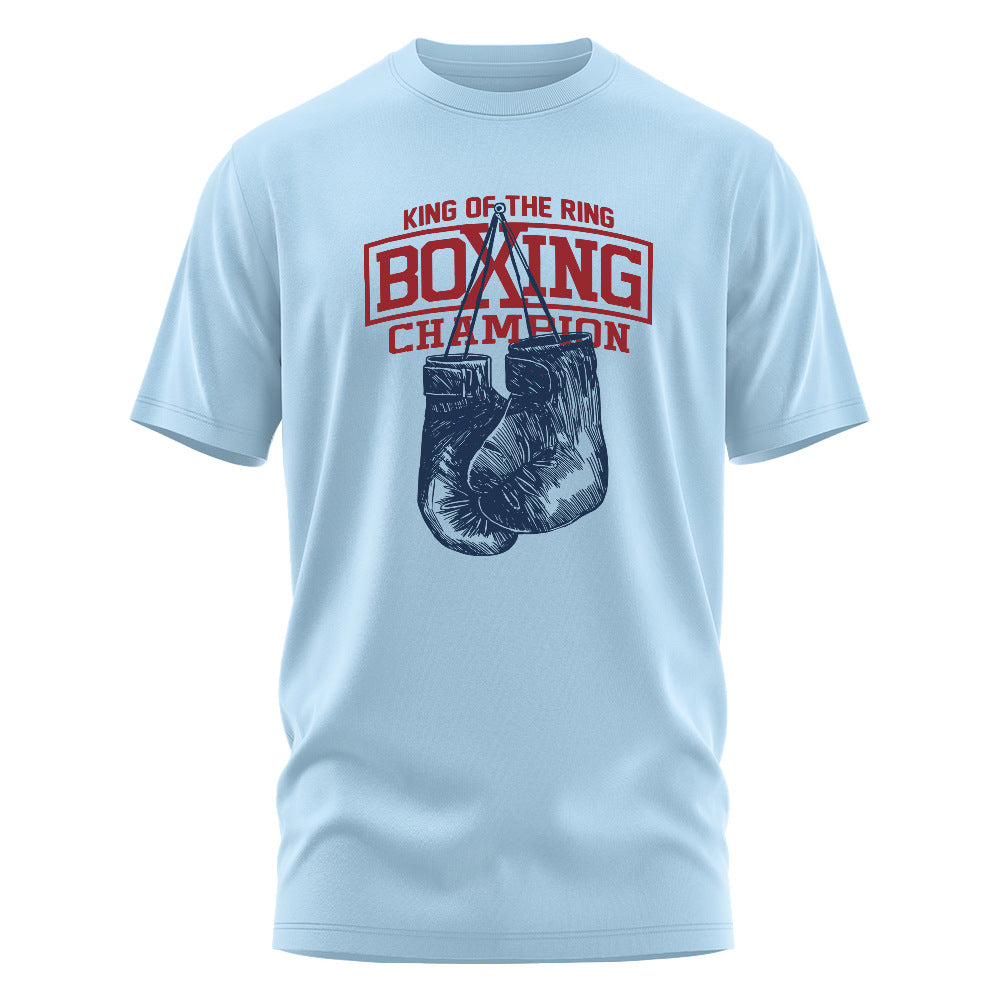 Boxing Printed T-shirt For Men And Women