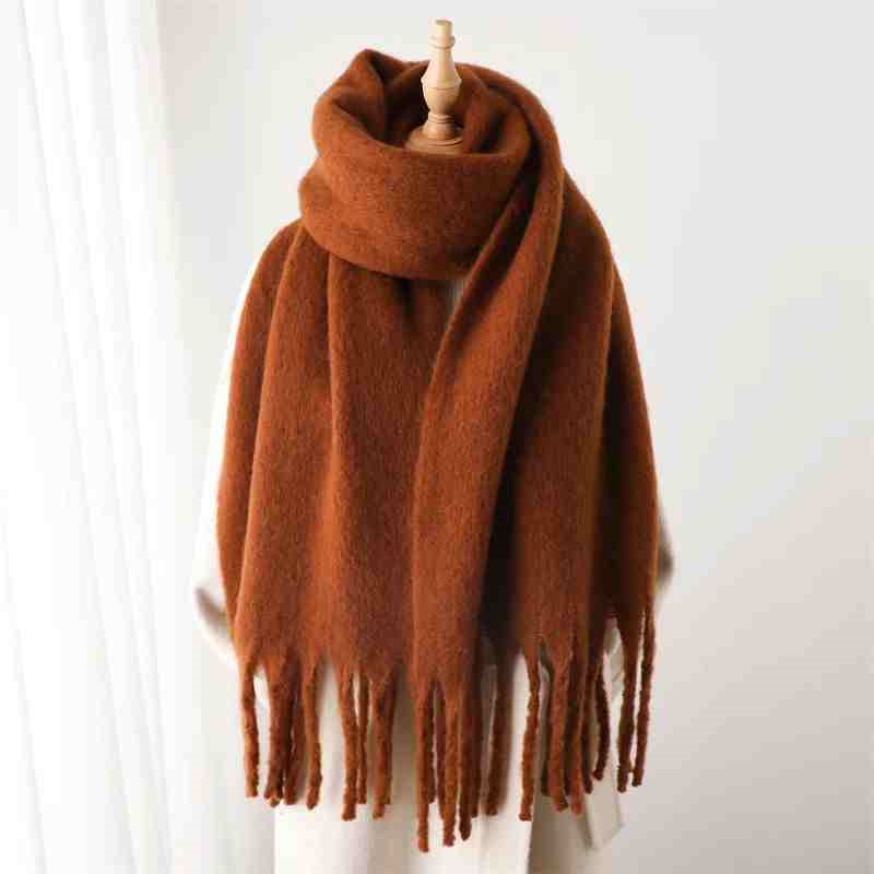 Women's Winter Scarves Cashmere Keep Warm null