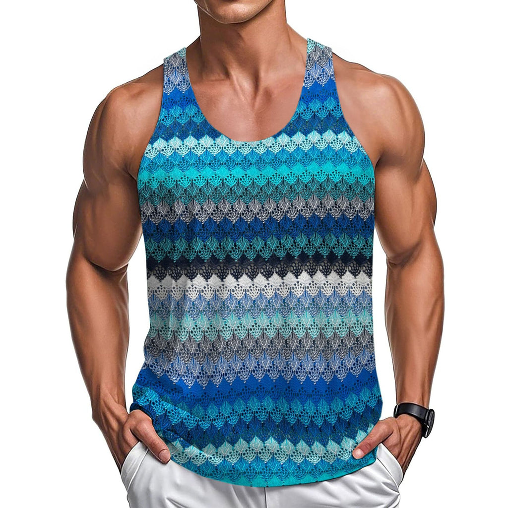 Casual Loose Men's Clothing Summer Lightweight Sports Fitness Vest