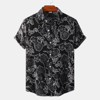 New SpringSummer Short Shirt Mens Top