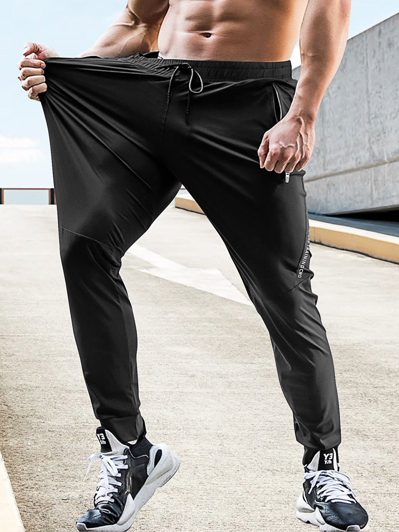 Loose Tappered Men's Sports Youth Casual Pants null