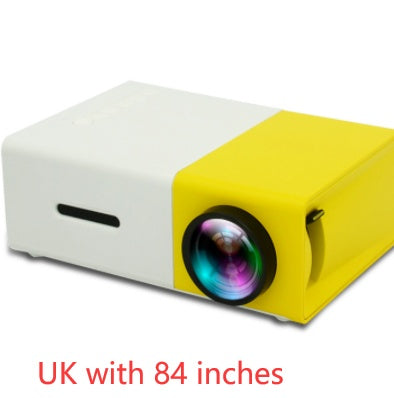 Portable Projector 3D Hd Led Home Theater Cinema HDMI-compatible Usb Audio Projector Yg300 Mini Projector null