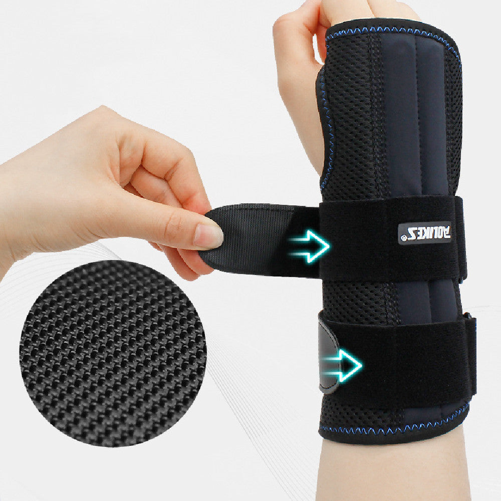 Sports Steel Plate Support Wristband null