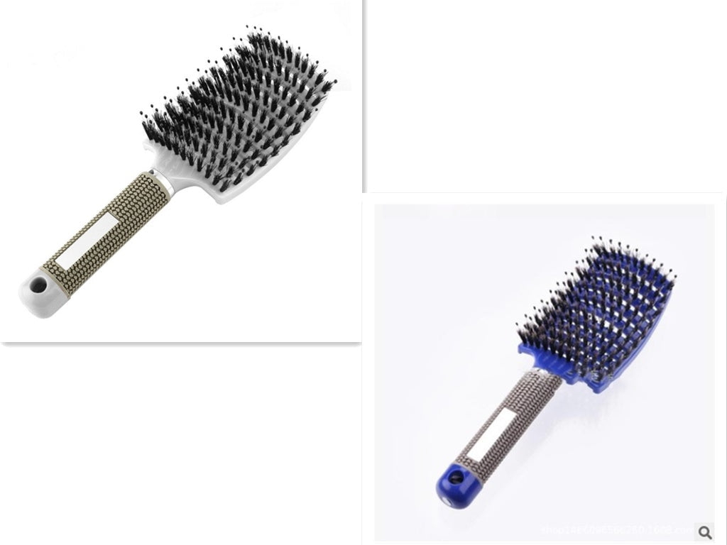 Hairbrush Anti Klit Brushy Haarborstel Women Detangler Hair Brush Bristle Nylon Scalp Massage  Teaser Hair Brush Comb null