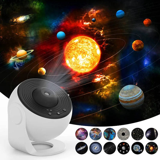 Night Light Galaxy Projector Starry Sky Projector 360 Rotate Planetarium Lamp For Kids Bedroom Valentines Day Gift Wedding Deco null