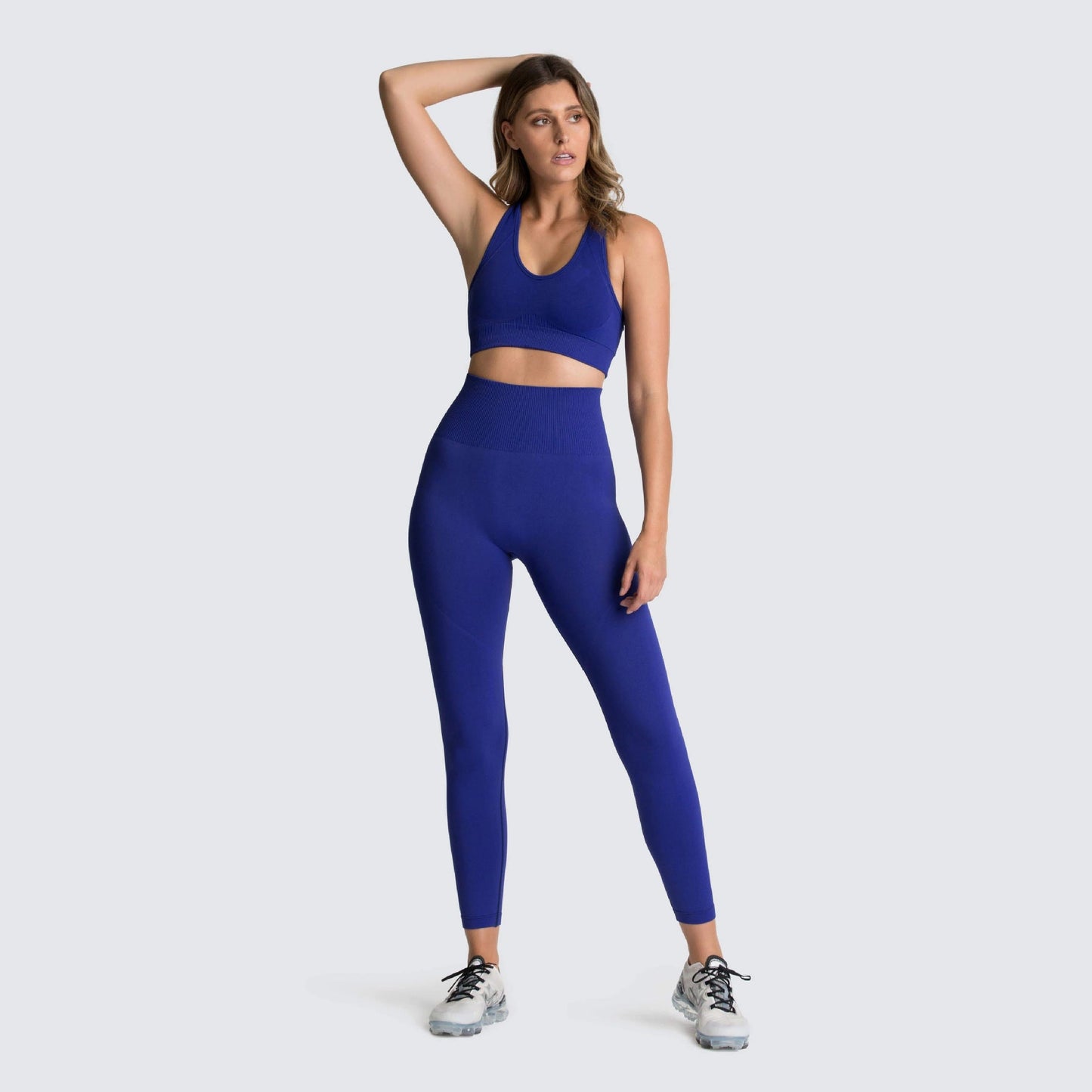 Seamless Gym Set Nylon Woman Sportswear null