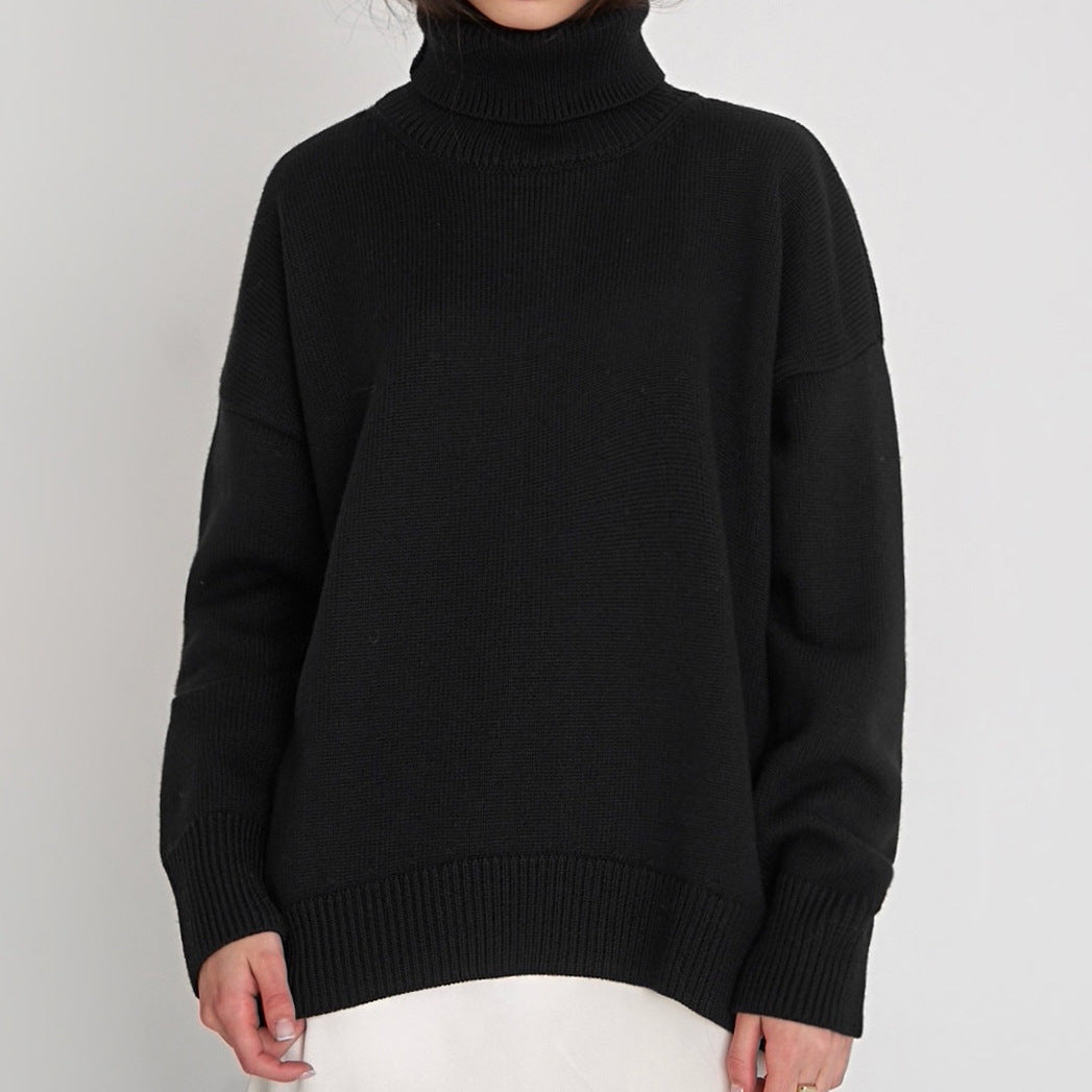 European And American Autumn And Winter Loose Knitwear All-match Classic Sweater null