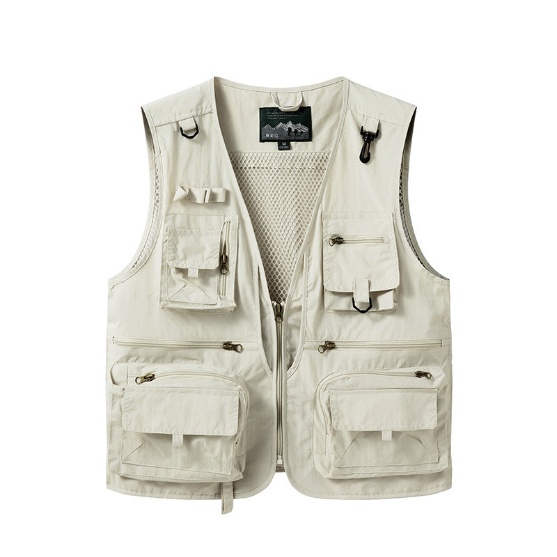 New Mesh Quick-Drying Vest Men