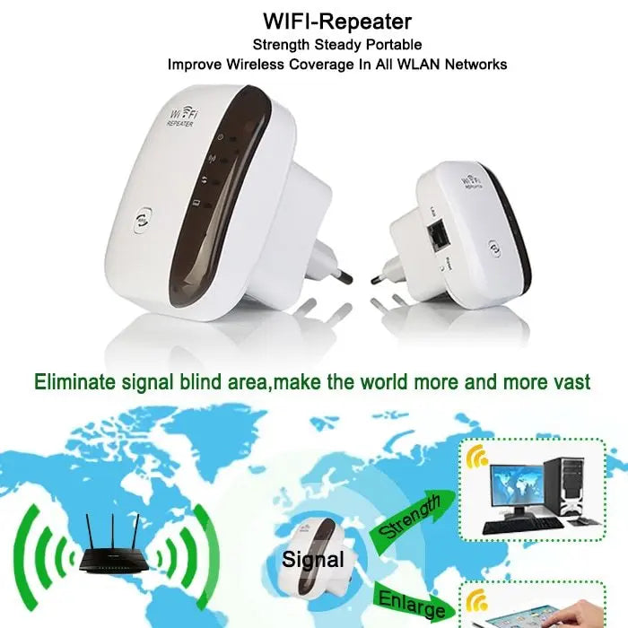 Wireless WiFi Repeater Wi-Fi Range Extender null