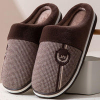 Fleece-lined Warm Thick-soled Non-slip Cotton Shoes Indoor And Outdoor Wear