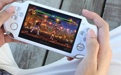 Handheld game console 32 bit 8GB 4.3 inch HD mp5 game console null