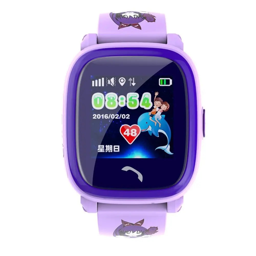 DF25 Children Waterproof Smart Watches Touch Screen Call for Rescue Remote Monitoring and Location Children's Telephone Watches null