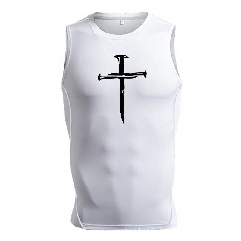 Fashion Men's Summer Breathable Training Sports Vest