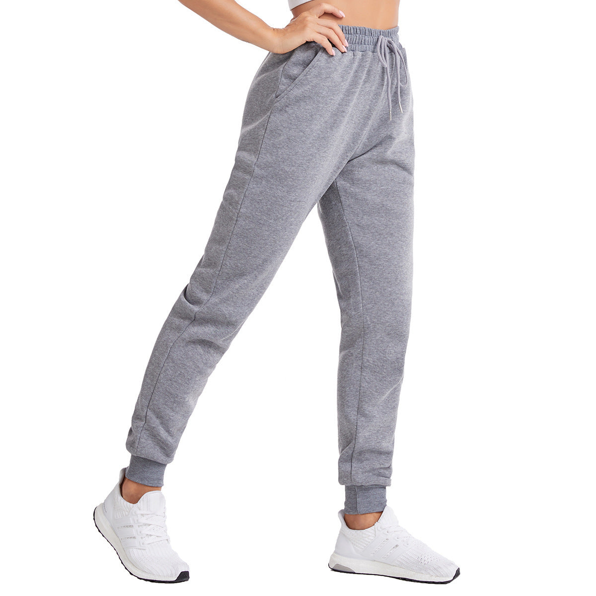 Spring And Autumn Street Sports Pants Trousers Women's Fitness Running null