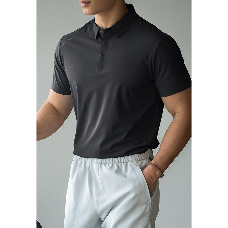Men's Sports Business Casual Short-sleeved Top
