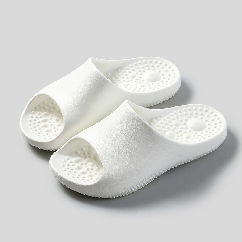 Anti-slip Home Slippers With Massage Sole Design Comfortable Non-slip House Shoes null