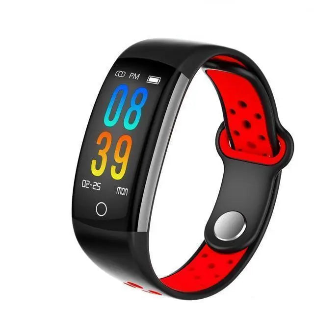 0.96 LCD Q6 Smart Band Heart Rate Monitor Fitness Bracelet IP68 Waterproof Watches Blood Pressure Oxygen Fintess Tracker null