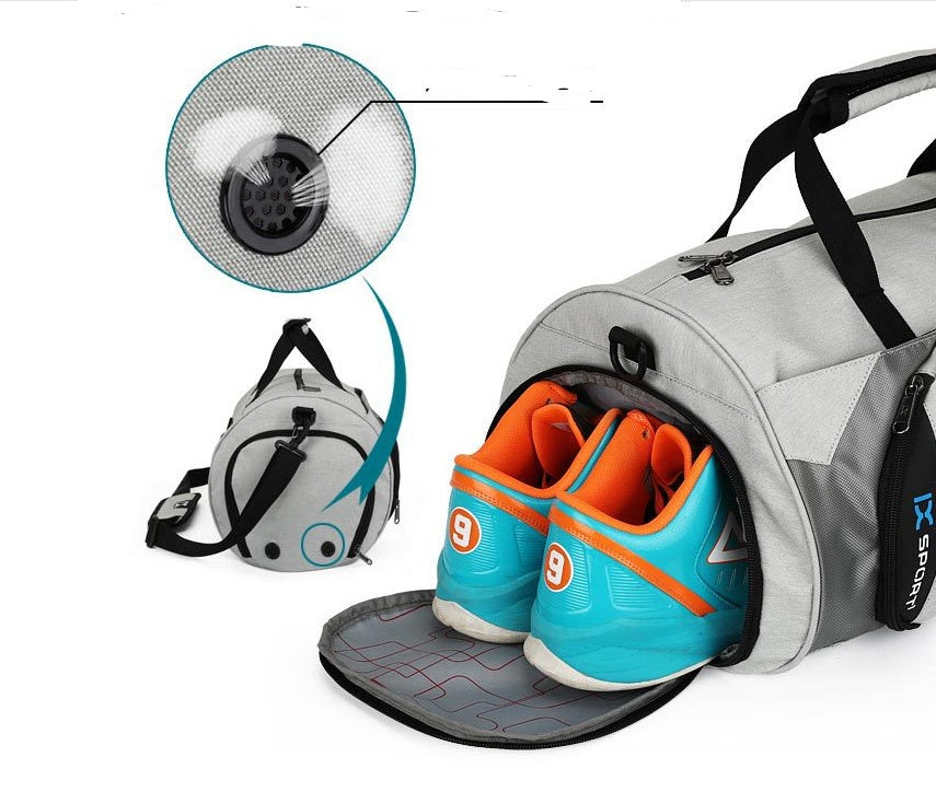 Gym Bag With Shoe Compartment null