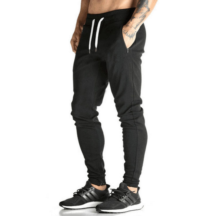 Men's fitness sports and leisure men's feet pants thin null