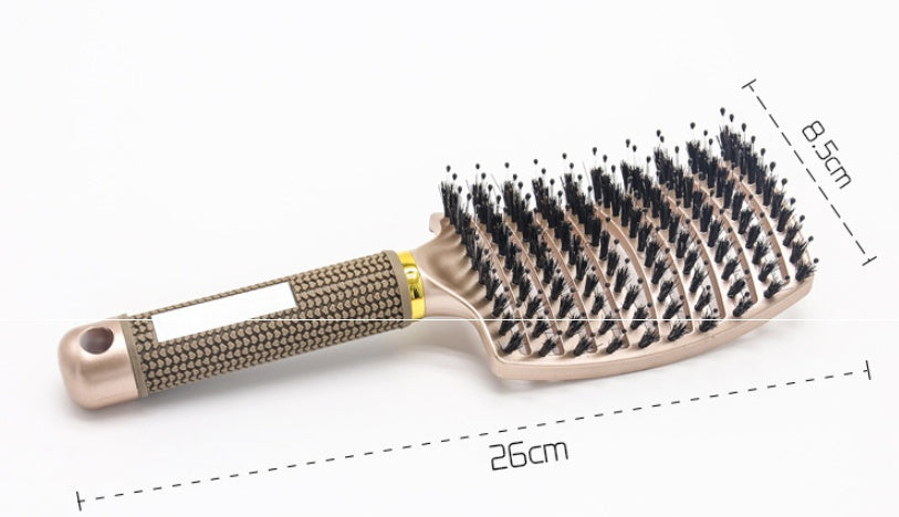 Hairbrush Anti Klit Brushy Haarborstel Women Detangler Hair Brush Bristle Nylon Scalp Massage  Teaser Hair Brush Comb null