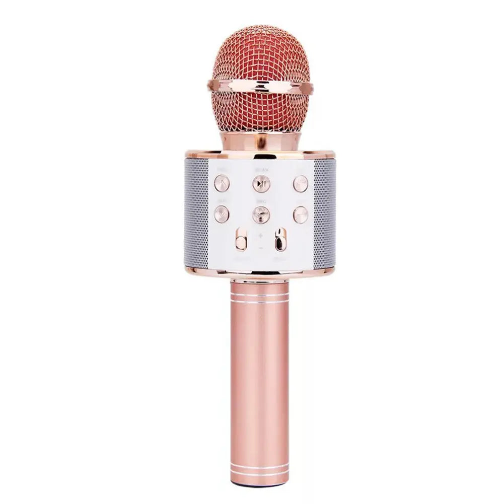 Wireless Microphone Portable Bluetooth Mini Home Ktv For Music Playing Singing Speaker Player null