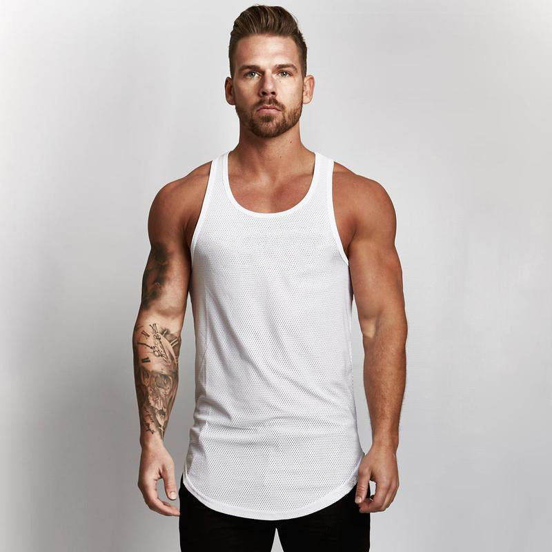 gym clothes tank top sportswear vest men null