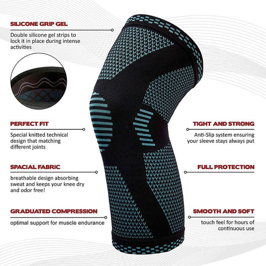 Sports Knee Pads Knitted Sports Knee Pads null