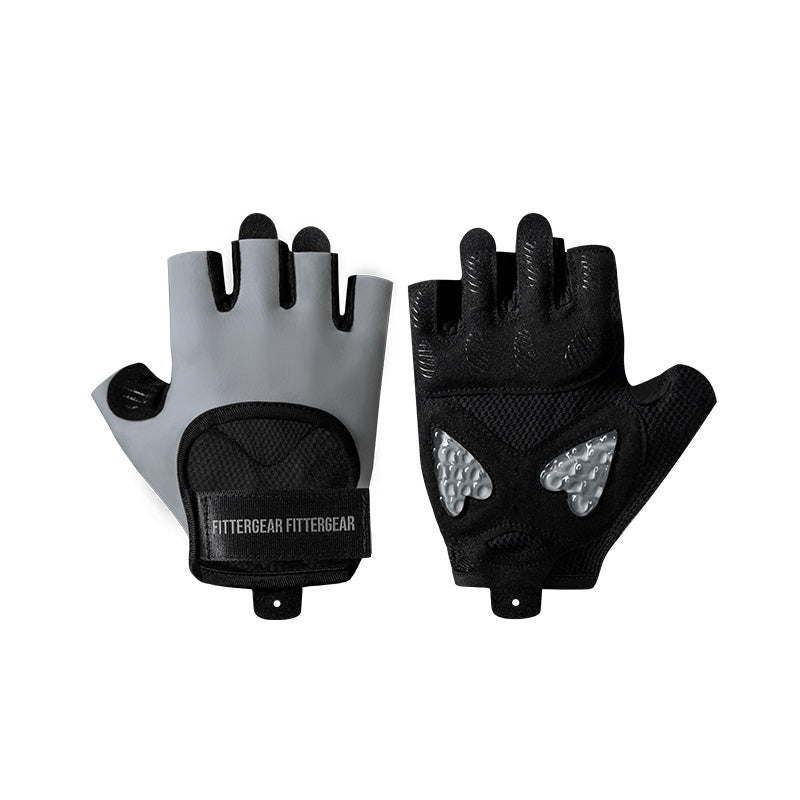 Sports And Fitness Gloves With Breathable Half Fingers null