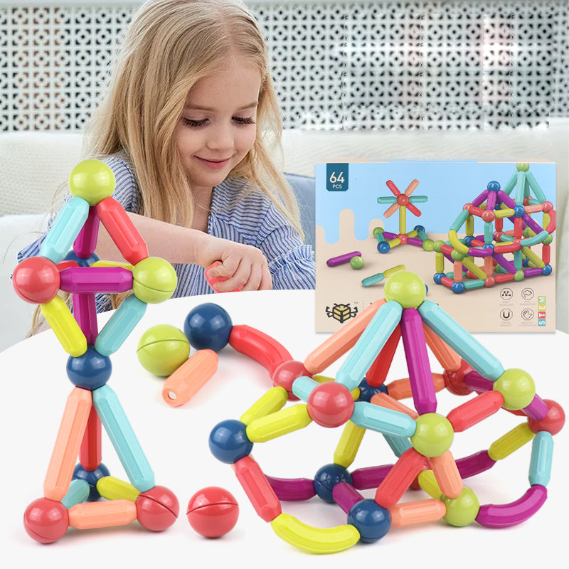 Baby Toys Magnetic Stick Building Blocks Game Magnets Children Set Kids Magnets For Children Magnetic Toy Bricks null