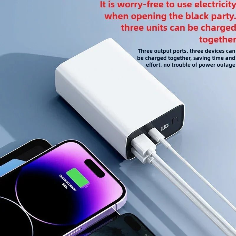 45W Power Bank 30000mAh Large Capacity Powerbank Fast Charging Portable Charger External Battery for IPhone Xiaomi Phone Laptop black 45W Power Bank 30000mAh Large Capacity Powerbank Fast Charging Portable Charger External Battery for IPhone Xiaomi Phone Laptop - shop_name