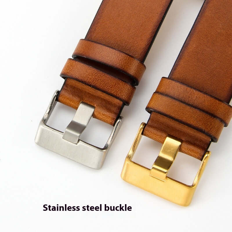 Retro Leather Watch Band Men