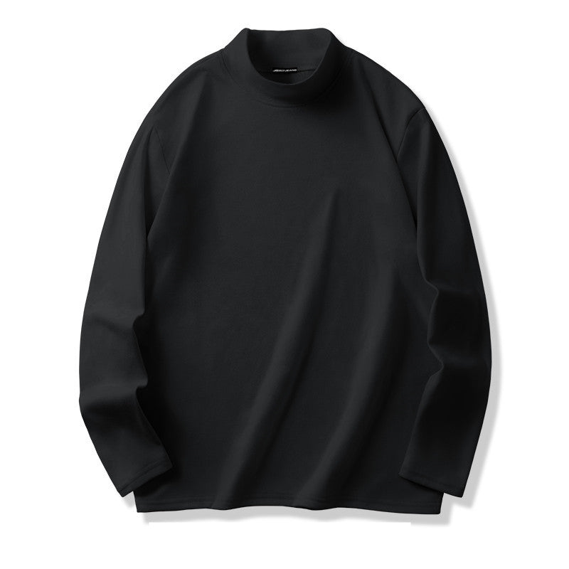 Dralon Half Turtleneck Bottoming Shirt Men's Autumn