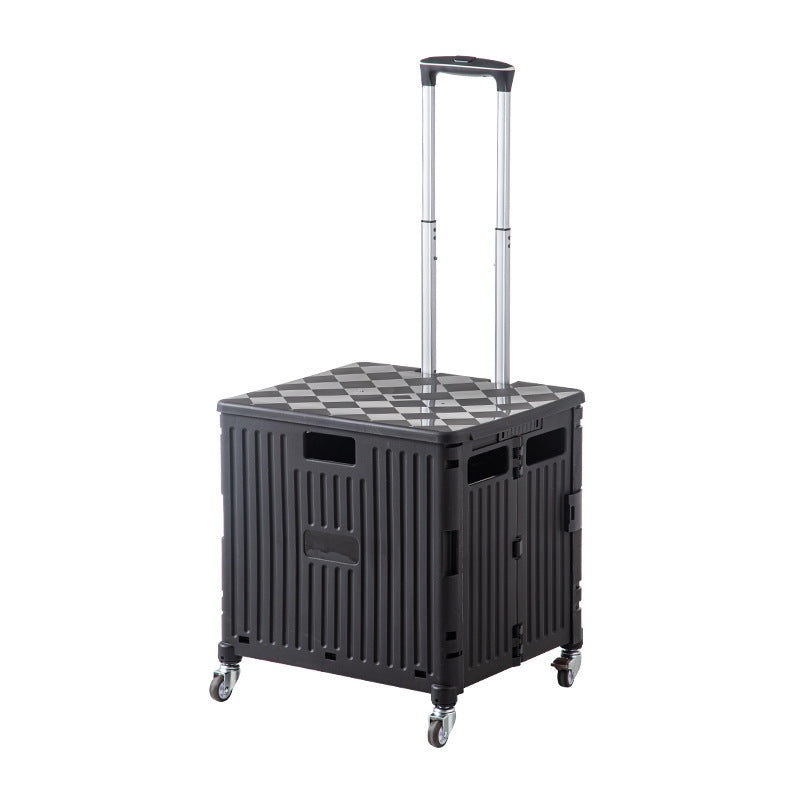 Household Portable Folding Supermarket Trolley null