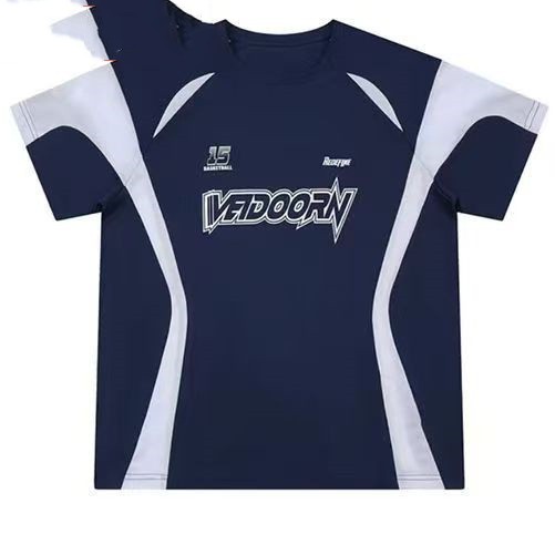 Summer Locomotive American Basketball Wear Breathable Loose Casual Top