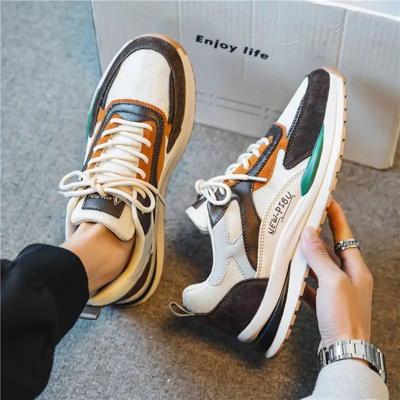 Men’s Fleece Sports Casual Cotton Shoes