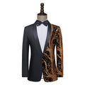 Sequins Performance Costume Men's Suit Versatile Jacket