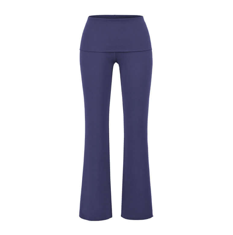 Low-rise Flared Jeans With A Turned-up Hem For A Slimming Look, Womens