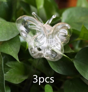 Glass Automatic Self Watering Bird Watering Cans Flowers Plant Decorative Clear Glass Watering Device Houseplant null