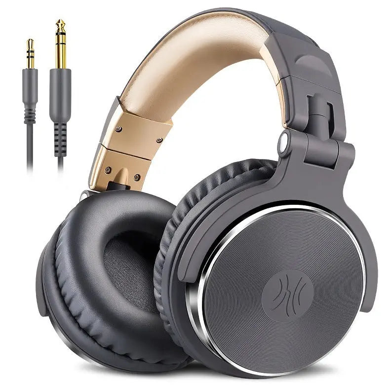 Stereo headphones with mic null