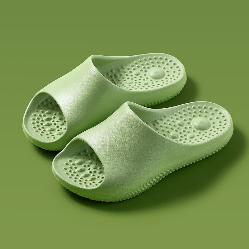 Anti-slip Home Slippers With Massage Sole Design Comfortable Non-slip House Shoes null