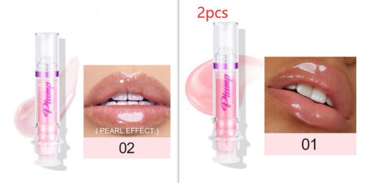 New Tube Lip Rich Lip Color Slightly Spicy Lip Honey Lip Glass Mirror Face Lip Mirror Liquid Lipstick null