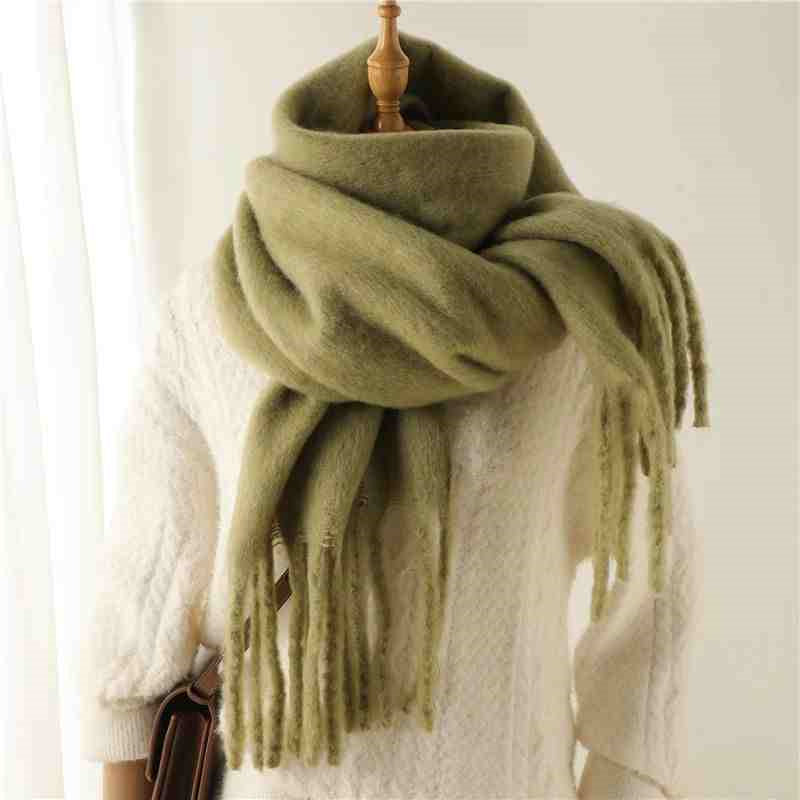 Women's Winter Scarves Cashmere Keep Warm null